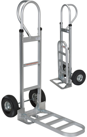 P-Handle Hand Truck w/ 27 inch Nose Extension